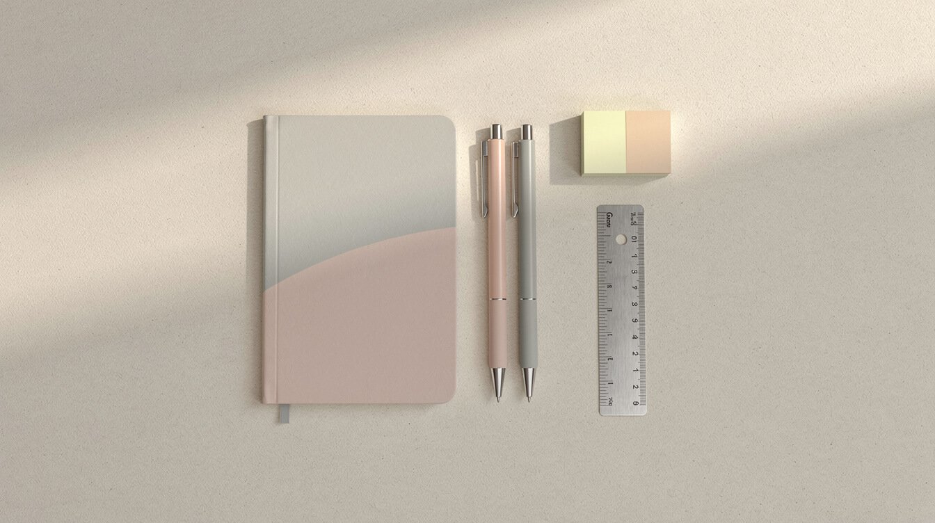 cute office stationery
