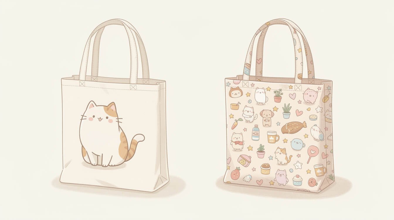 cute tote bag designs