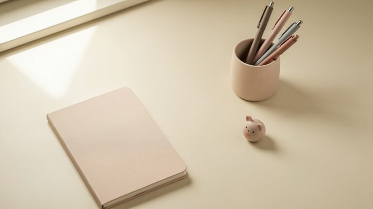 Kawaii desk accessories that actually make your workday softer