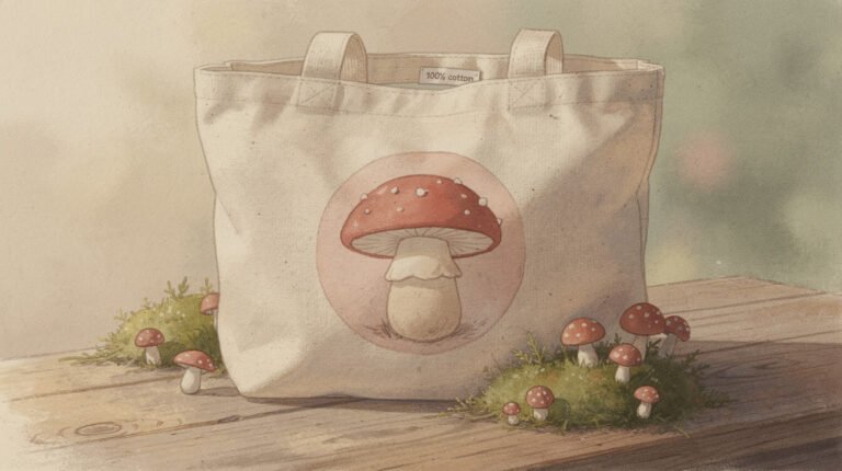 Why the Cute Mushroom Tote Bag Is Having a Cottagecore Moment