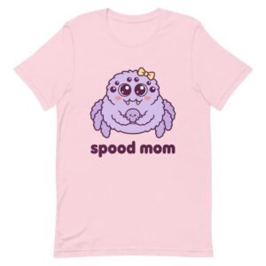 cute kawaii jumping spider mom