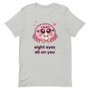cute spider eight eyes all on you