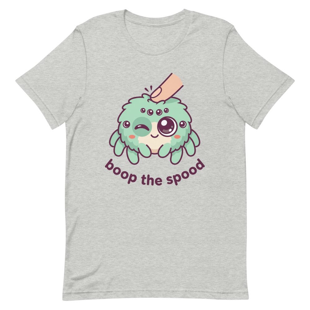 boop the spood cute jumping spider